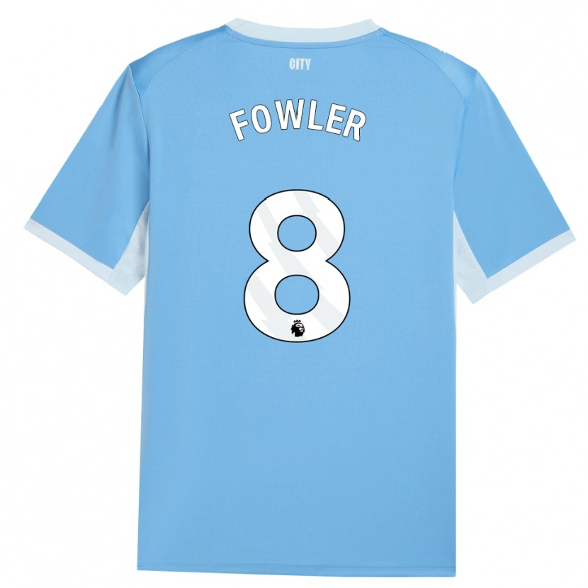 Danxen Mulher Camisola Mary Fowler #8 Lightskyblue Branco Principal 2026/27 Camisa Brasil