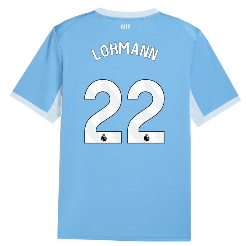 Danxen Mulher Camisola Sydney Lohmann #22 Lightskyblue Branco Principal 2026/27 Camisa Brasil