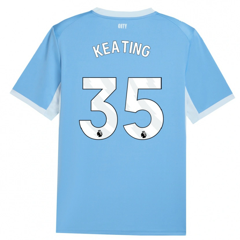 Danxen Mulher Camisola Khiara Keating #35 Lightskyblue Branco Principal 2026/27 Camisa Brasil