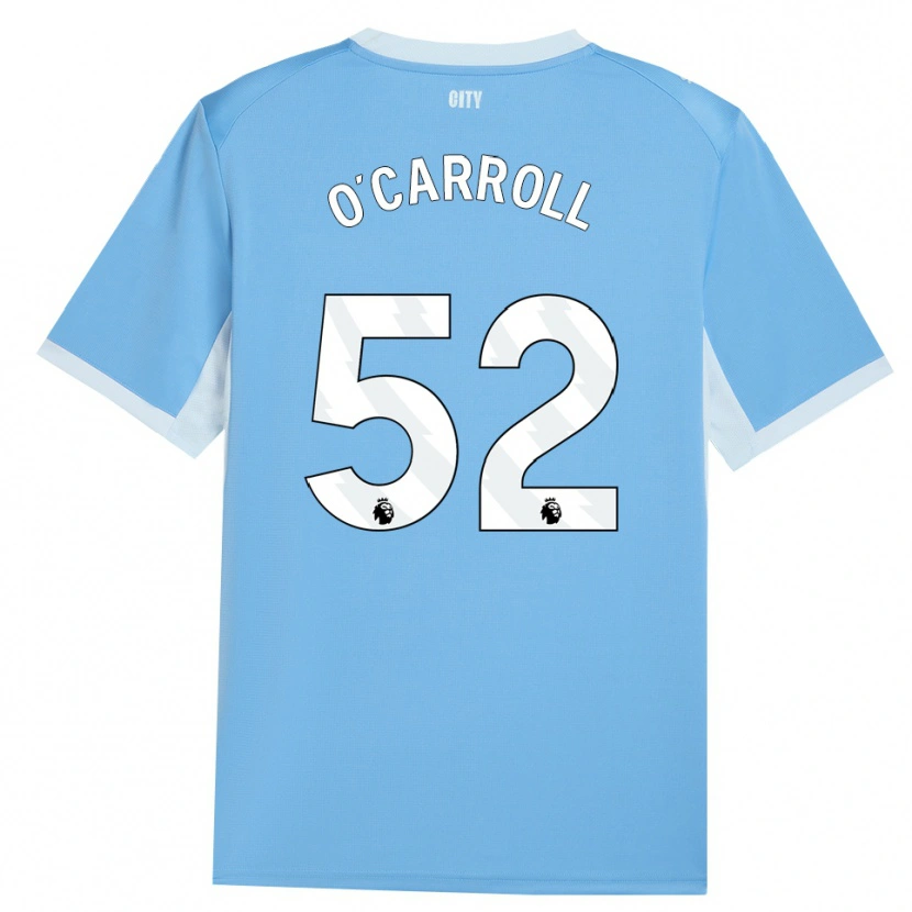 Danxen Mulher Camisola Eve O'carroll #52 Lightskyblue Branco Principal 2026/27 Camisa Brasil