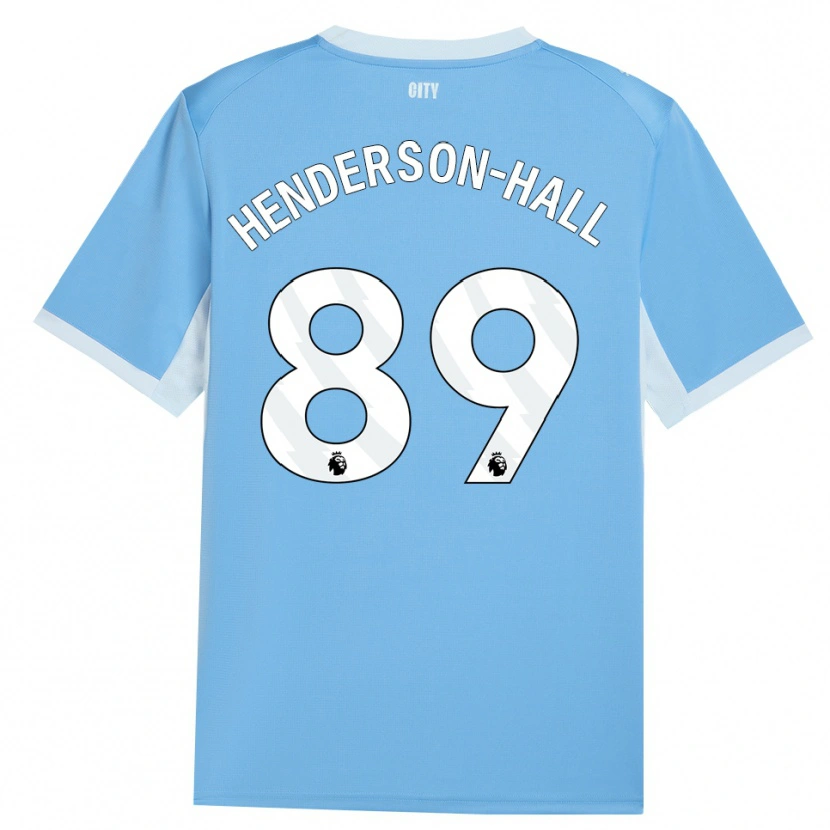 Danxen Mulher Camisola Matty Henderson-Hall #89 Lightskyblue Branco Principal 2026/27 Camisa Brasil