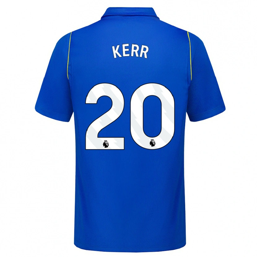Danxen Mulher Camisola Sam Kerr #20 Azul Amarelo Principal 2026/27 Camisa Brasil