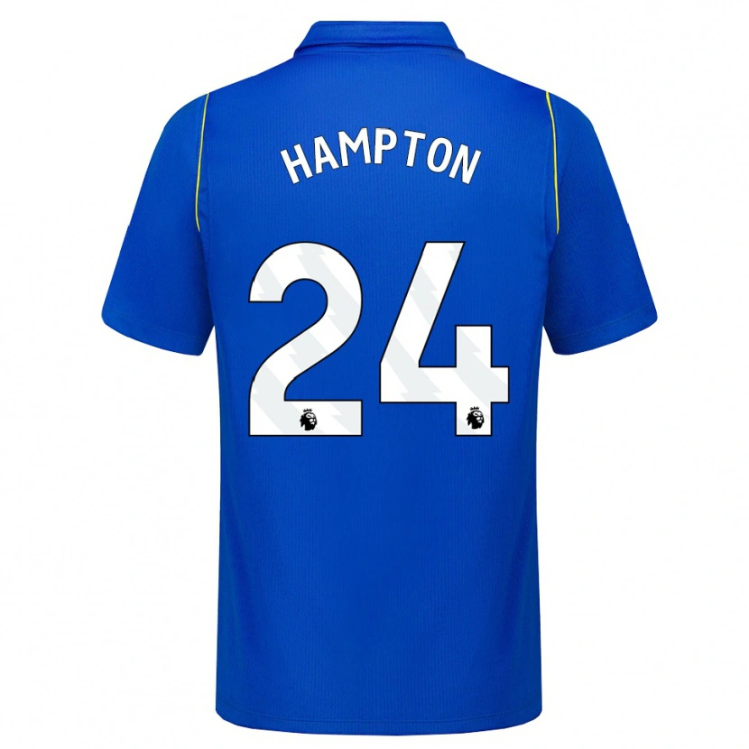 Danxen Mulher Camisola Hannah Hampton #24 Azul Amarelo Principal 2026/27 Camisa Brasil
