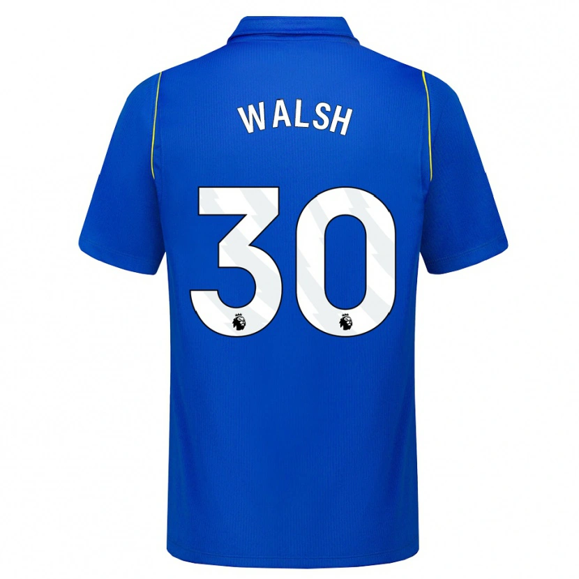 Danxen Mulher Camisola Keira Walsh #30 Azul Amarelo Principal 2026/27 Camisa Brasil