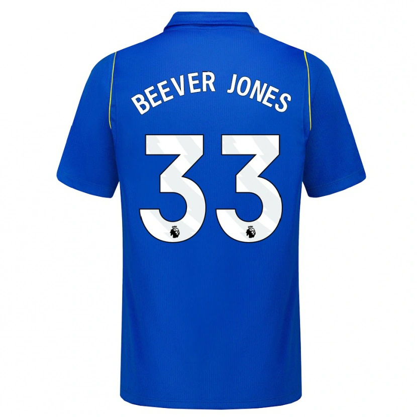 Danxen Mulher Camisola Aggie Beever-Jones #33 Azul Amarelo Principal 2026/27 Camisa Brasil