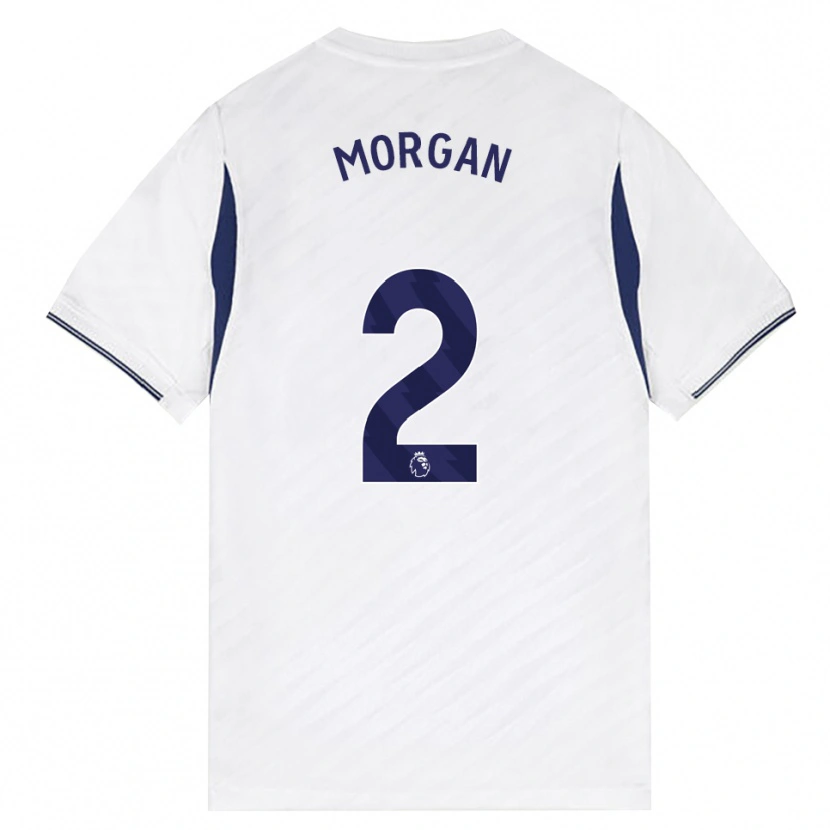 Danxen Mulher Camisola Esther Morgan #2 Branco Vermelho Roxo Principal 2026/27 Camisa Brasil