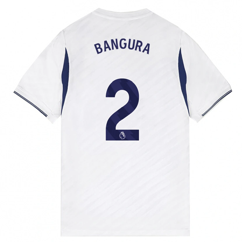 Danxen Mulher Camisola Samal Bangura #2 Branco Vermelho Roxo Principal 2026/27 Camisa Brasil