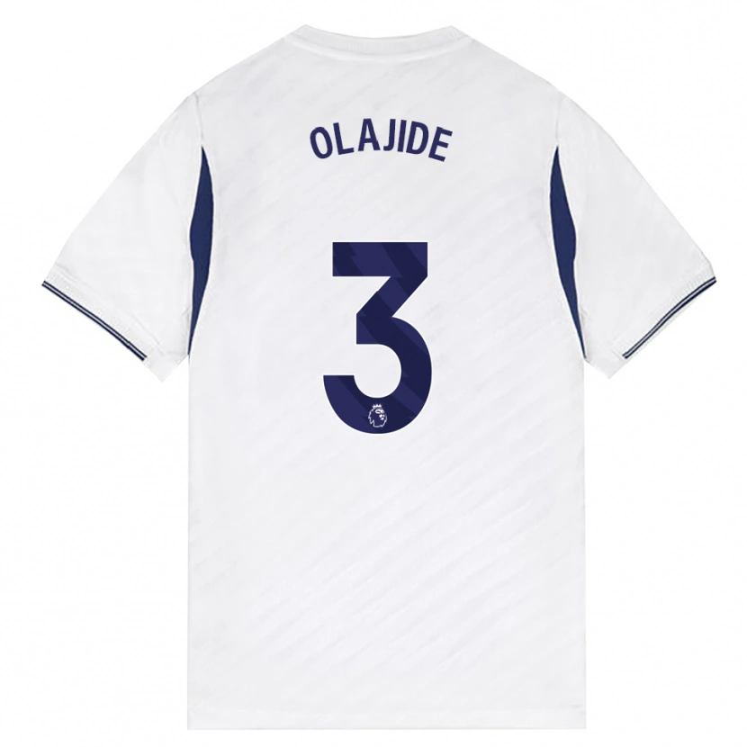 Danxen Mulher Camisola Solomon Olajide #3 Branco Vermelho Roxo Principal 2026/27 Camisa Brasil