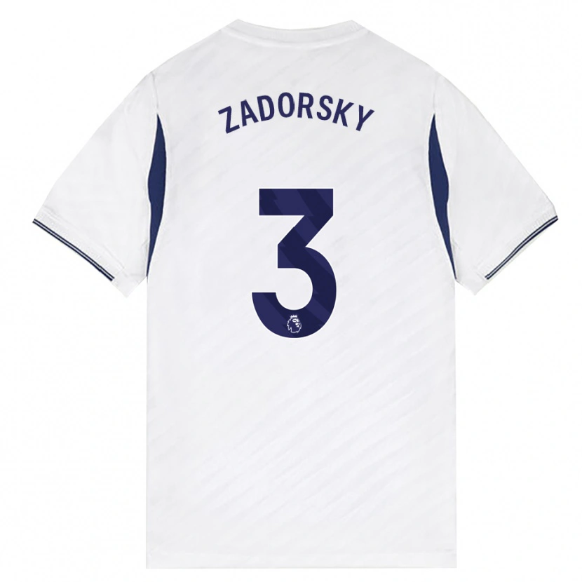 Danxen Mulher Camisola Shelina Zadorsky #3 Branco Vermelho Roxo Principal 2026/27 Camisa Brasil