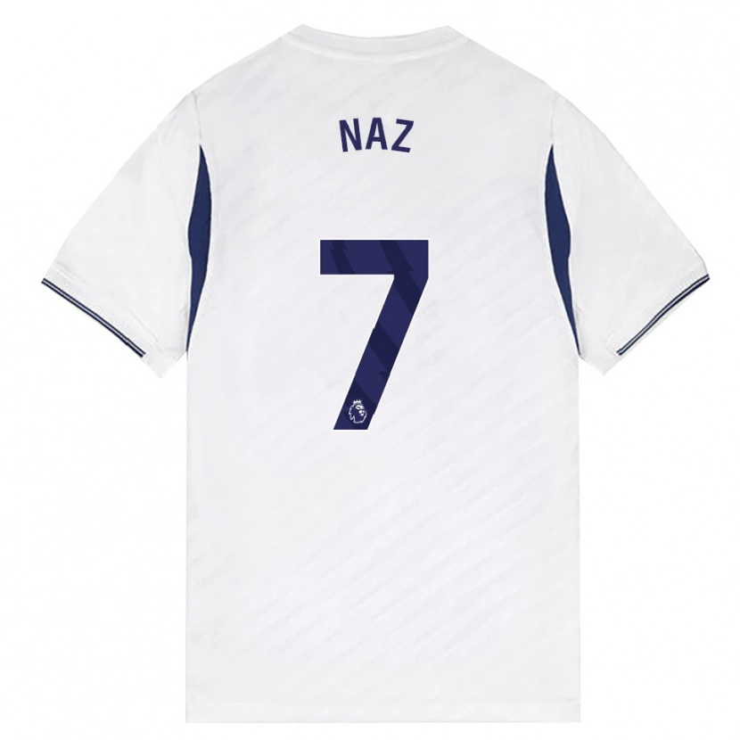 Danxen Mulher Camisola Jessica Naz #7 Branco Vermelho Roxo Principal 2026/27 Camisa Brasil