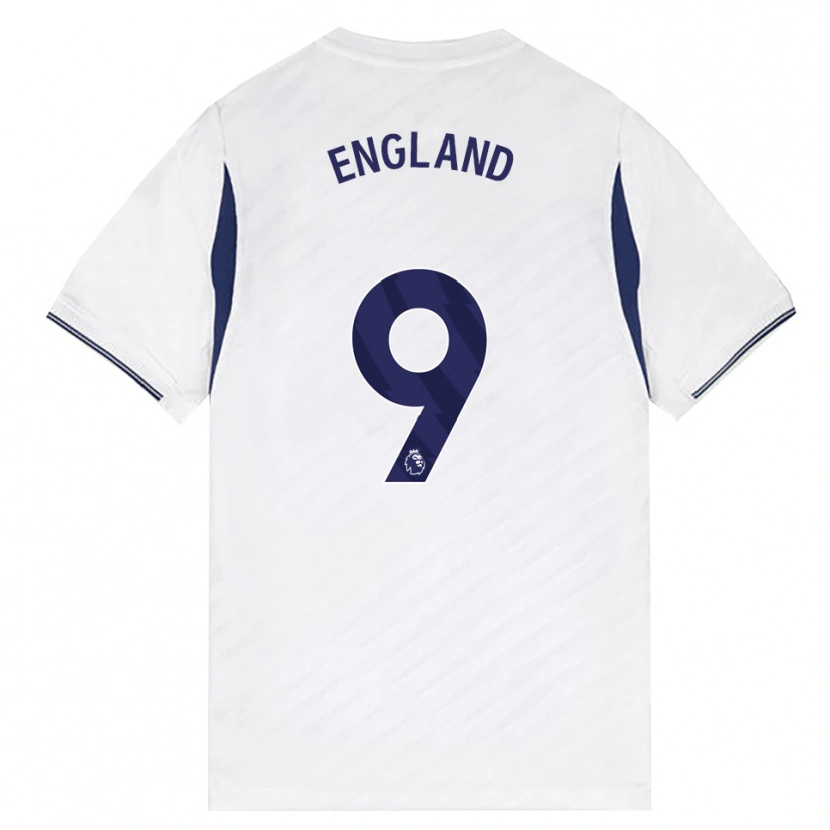 Danxen Mulher Camisola Bethany England #9 Branco Vermelho Roxo Principal 2026/27 Camisa Brasil