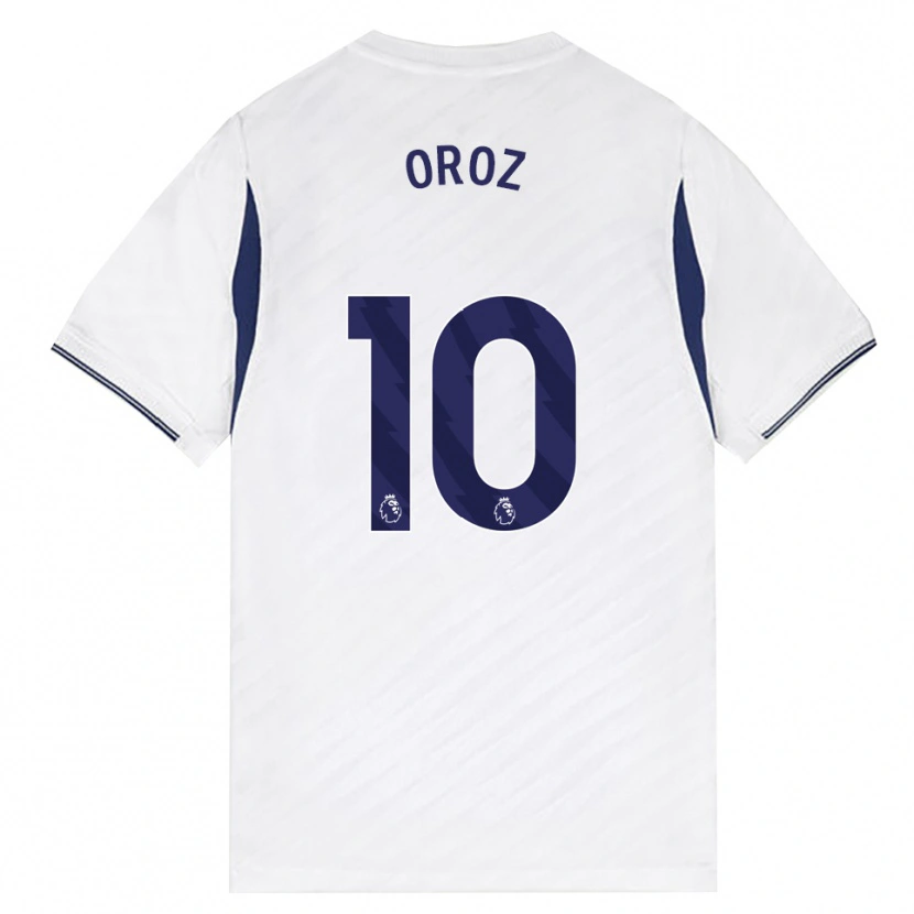 Danxen Mulher Camisola Maite Oroz #10 Branco Vermelho Roxo Principal 2026/27 Camisa Brasil