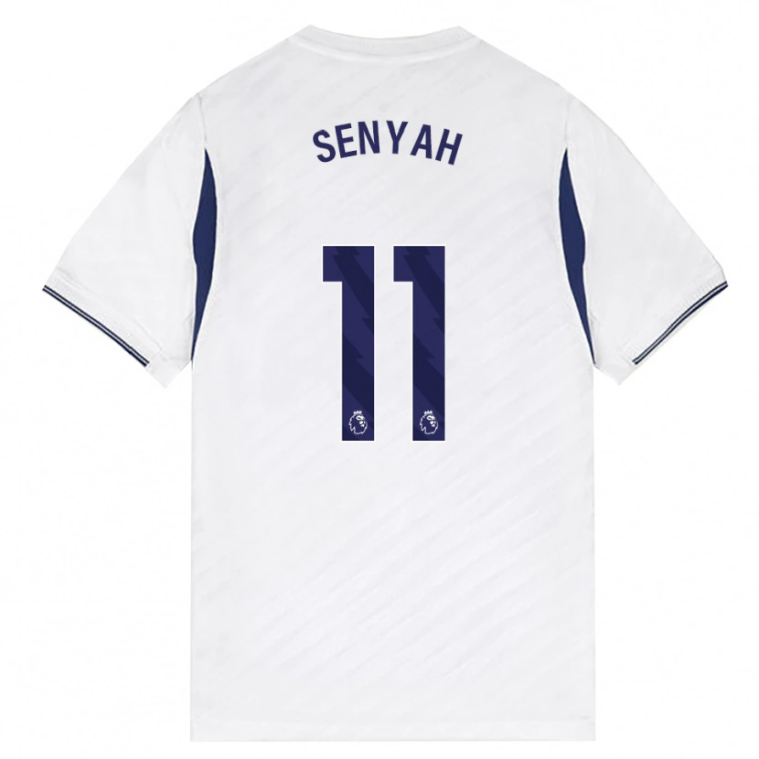 Danxen Mulher Camisola Kwasi Senyah #11 Branco Vermelho Roxo Principal 2026/27 Camisa Brasil