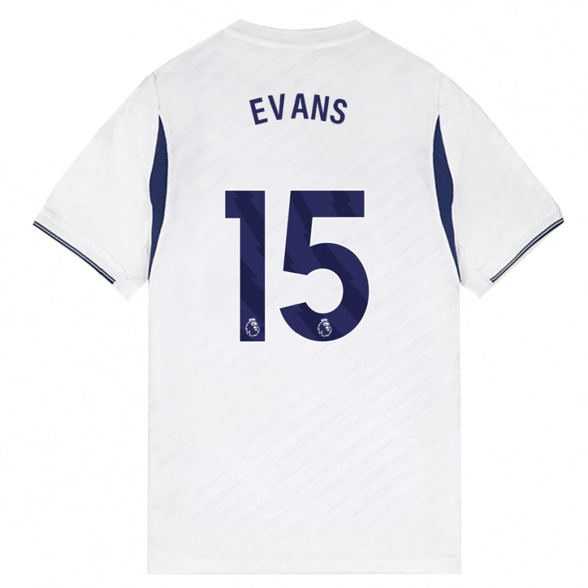 Danxen Mulher Camisola Ted Evans #15 Branco Vermelho Roxo Principal 2026/27 Camisa Brasil