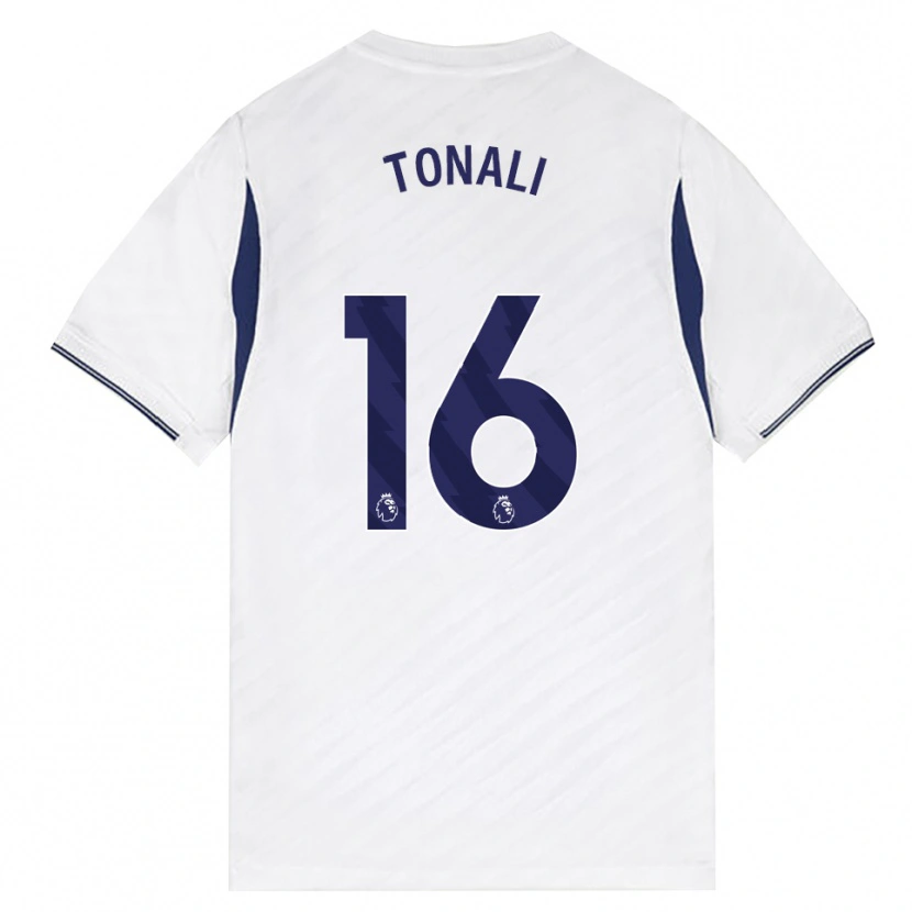 Danxen Mulher Camisola Sandro Tonali #16 Branco Vermelho Roxo Principal 2026/27 Camisa Brasil