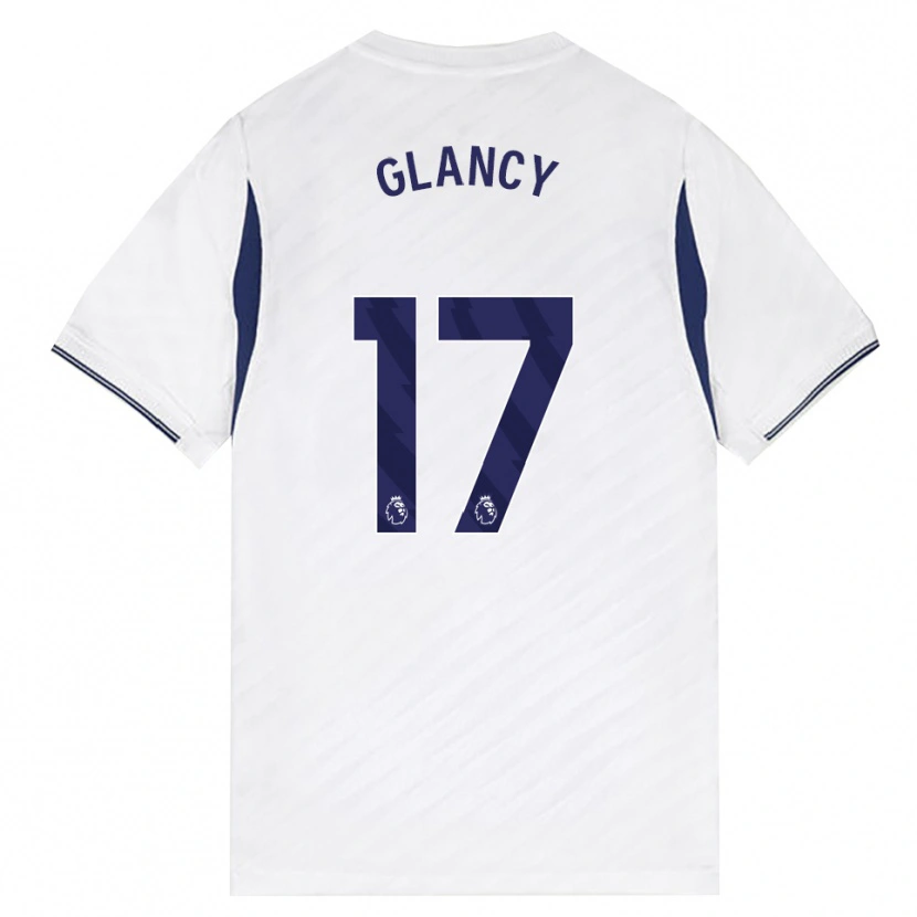Danxen Mulher Camisola Conall Glancy #17 Branco Vermelho Roxo Principal 2026/27 Camisa Brasil