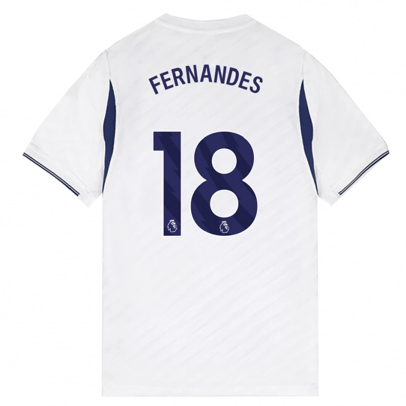 Danxen Mulher Camisola Mateus Fernandes #18 Branco Vermelho Roxo Principal 2026/27 Camisa Brasil