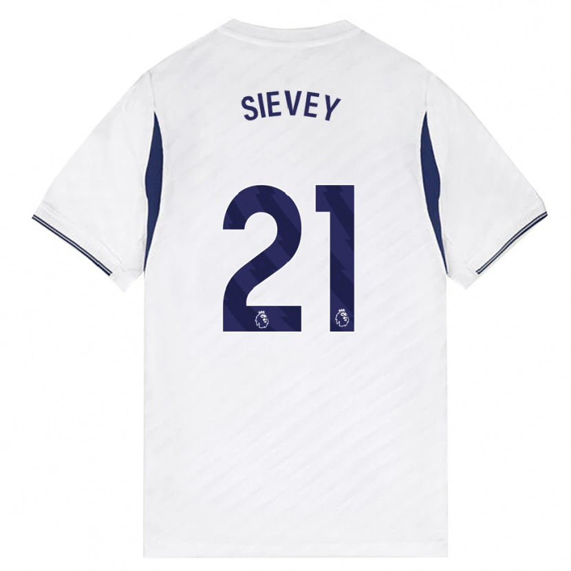 Danxen Mulher Camisola Max Sievey #21 Branco Vermelho Roxo Principal 2026/27 Camisa Brasil