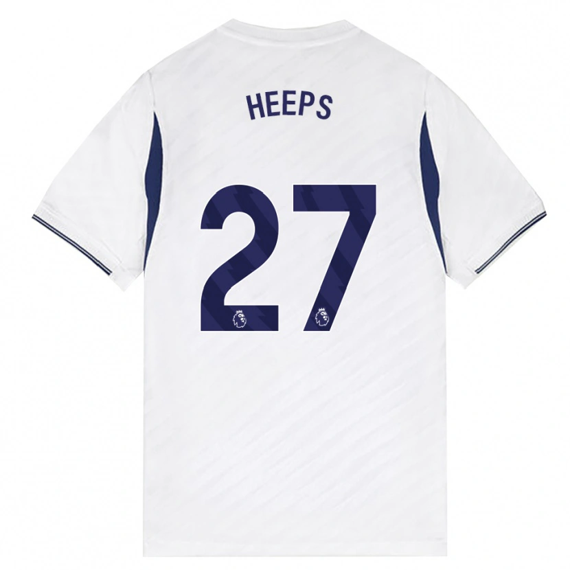 Danxen Mulher Camisola Eleanor Heeps #27 Branco Vermelho Roxo Principal 2026/27 Camisa Brasil