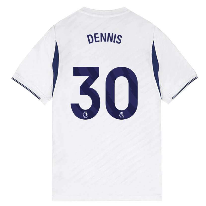 Danxen Mulher Camisola Araya Dennis #30 Branco Vermelho Roxo Principal 2026/27 Camisa Brasil