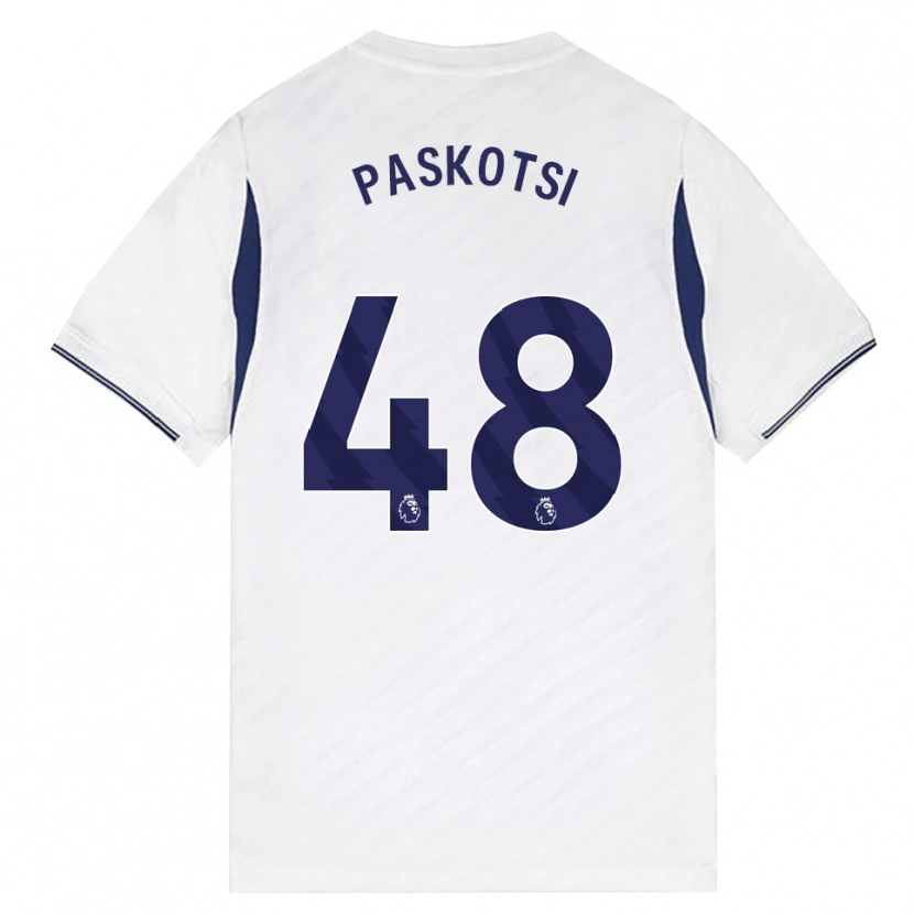 Danxen Mulher Camisola Maksim Paskotsi #48 Branco Vermelho Roxo Principal 2026/27 Camisa Brasil