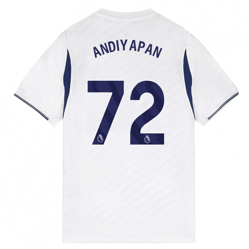 Danxen Mulher Camisola William Andiyapan #72 Branco Vermelho Roxo Principal 2026/27 Camisa Brasil