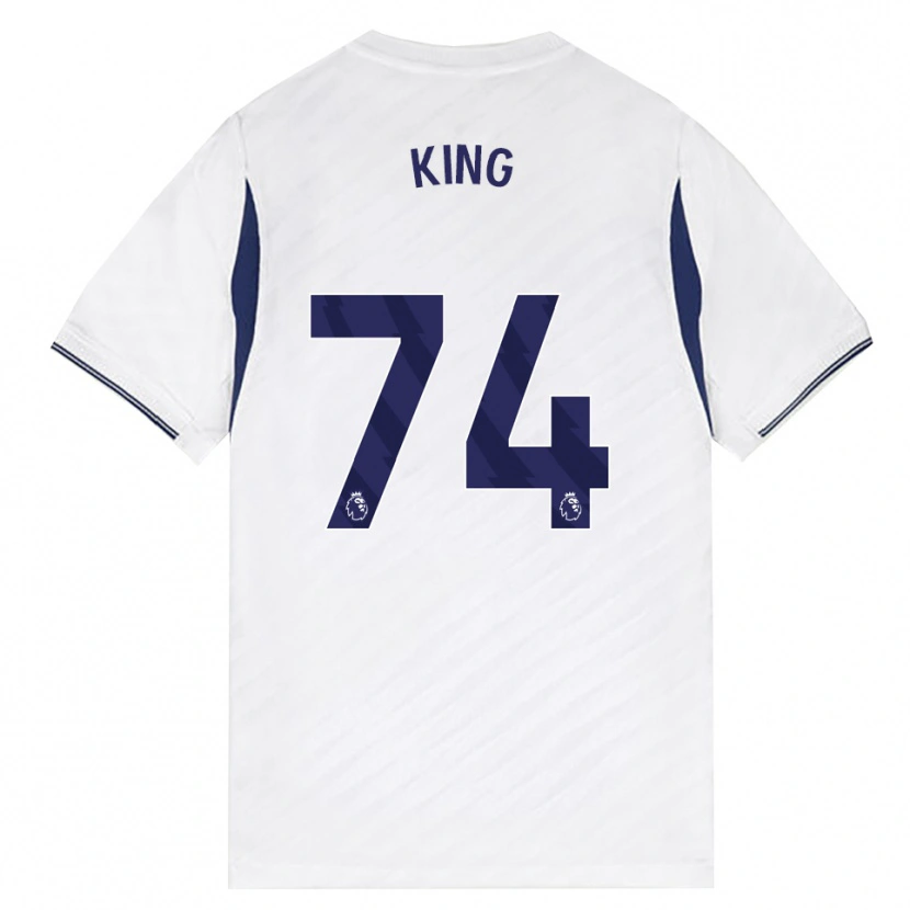 Danxen Mulher Camisola Maeson King #74 Branco Vermelho Roxo Principal 2026/27 Camisa Brasil