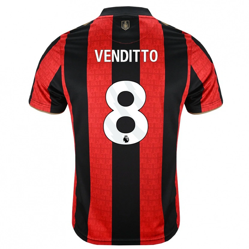 Danxen Mulher Camisola Olivia Venditto #8 Goldenrod Vermelho Preto Principal 2026/27 Camisa Brasil