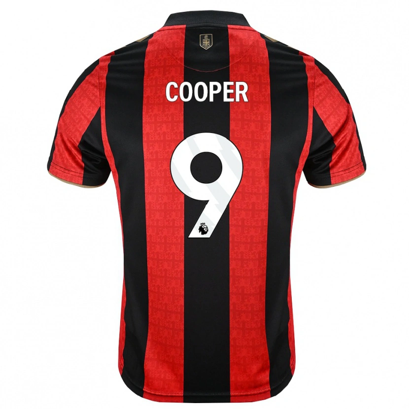 Danxen Mulher Camisola Lucy Cooper #9 Goldenrod Vermelho Preto Principal 2026/27 Camisa Brasil