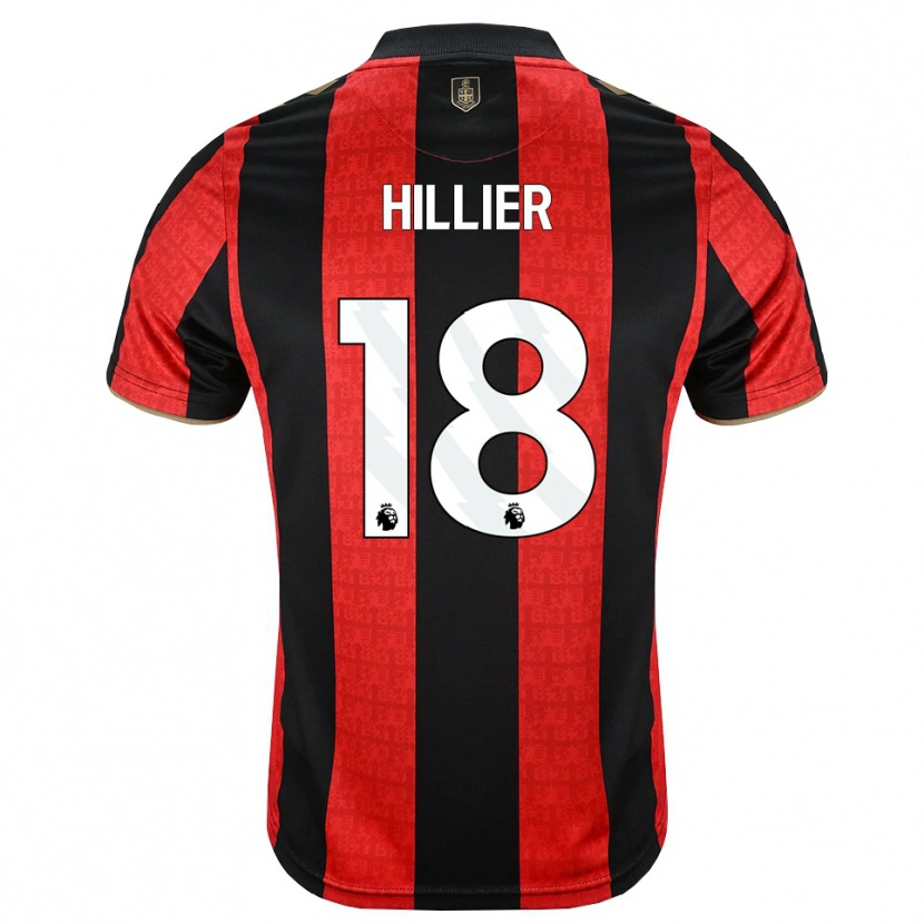 Danxen Mulher Camisola Gemma Hillier #18 Goldenrod Vermelho Preto Principal 2026/27 Camisa Brasil