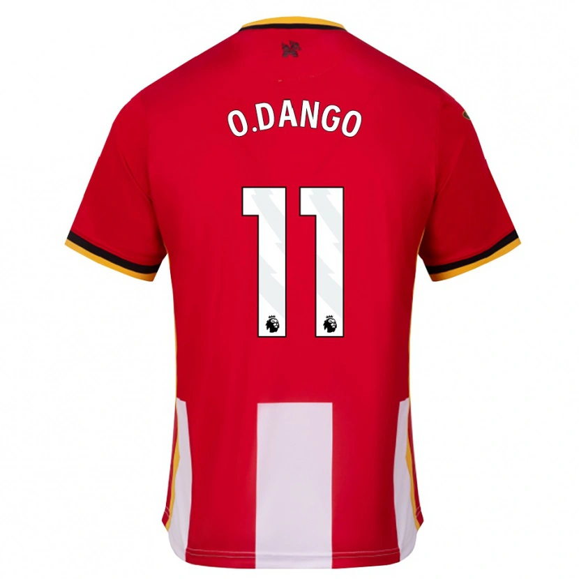 Danxen Mulher Camisola Dango Ouattara #11 Amarelo Preto Vermelho Principal 2026/27 Camisa Brasil
