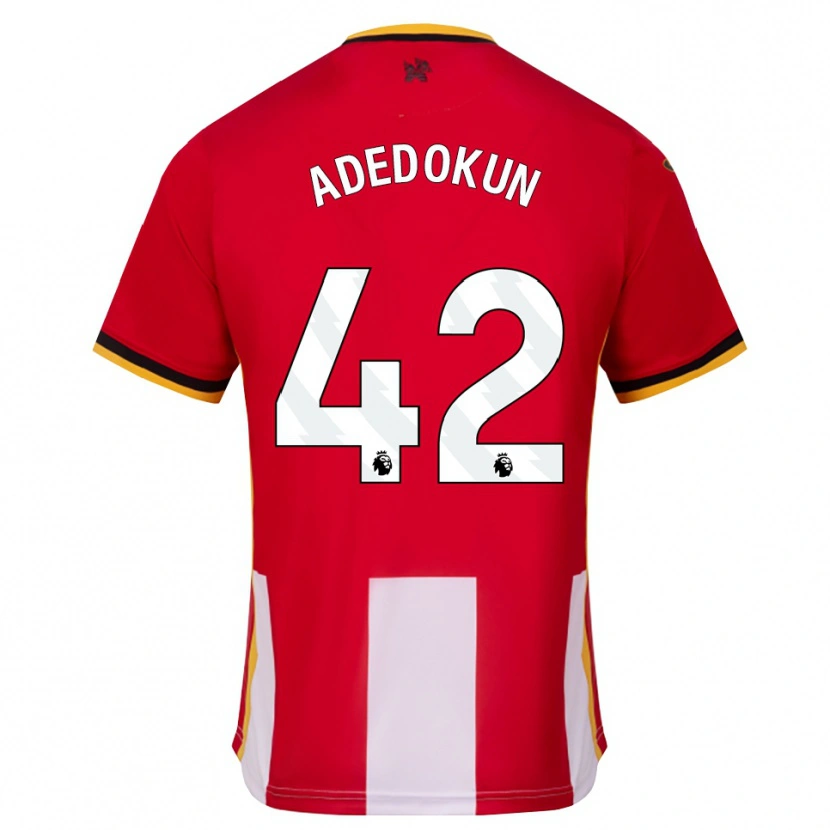 Danxen Mulher Camisola Val Adedokun #42 Amarelo Preto Vermelho Principal 2026/27 Camisa Brasil