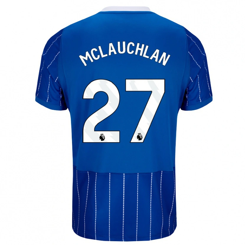 Danxen Mulher Camisola Rachel Mclauchlan #27 Mediumblue Branco Principal 2026/27 Camisa Brasil