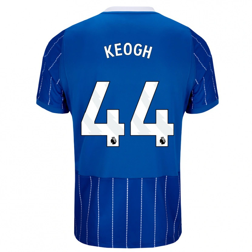 Danxen Mulher Camisola Sean Keogh #44 Mediumblue Branco Principal 2026/27 Camisa Brasil
