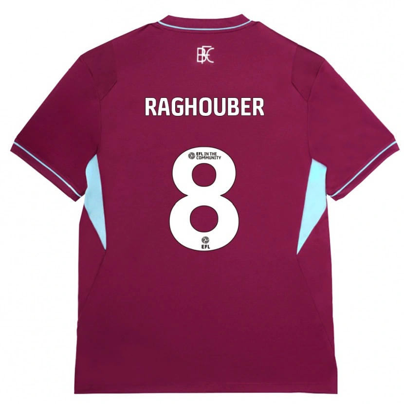 Danxen Mulher Camisola Ugo Raghouber #8 Borgonha Verde Principal 2026/27 Camisa Brasil