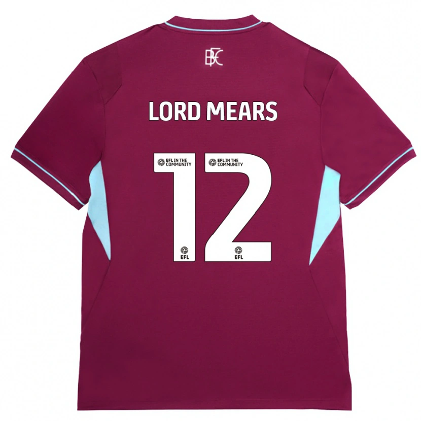 Danxen Mulher Camisola Rhema Lord-Mears #12 Borgonha Verde Principal 2026/27 Camisa Brasil
