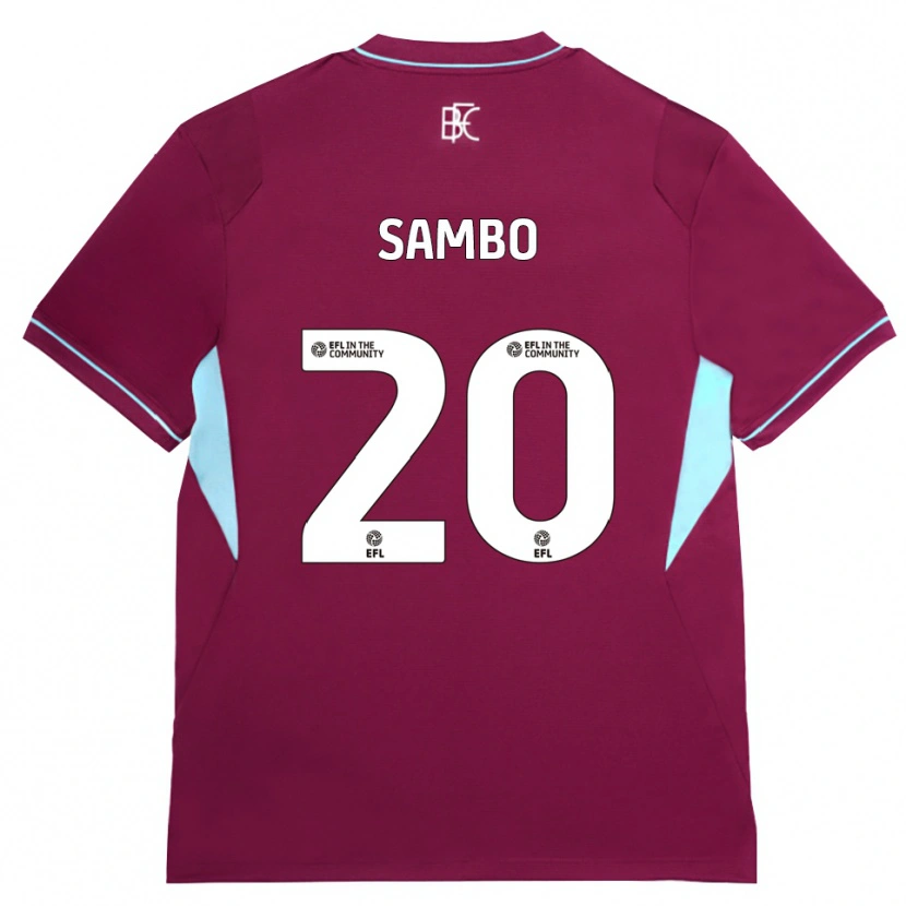 Danxen Mulher Camisola Shurandy Sambo #20 Borgonha Verde Principal 2026/27 Camisa Brasil