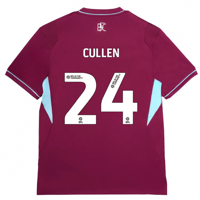 Danxen Mulher Camisola Josh Cullen #24 Borgonha Verde Principal 2026/27 Camisa Brasil