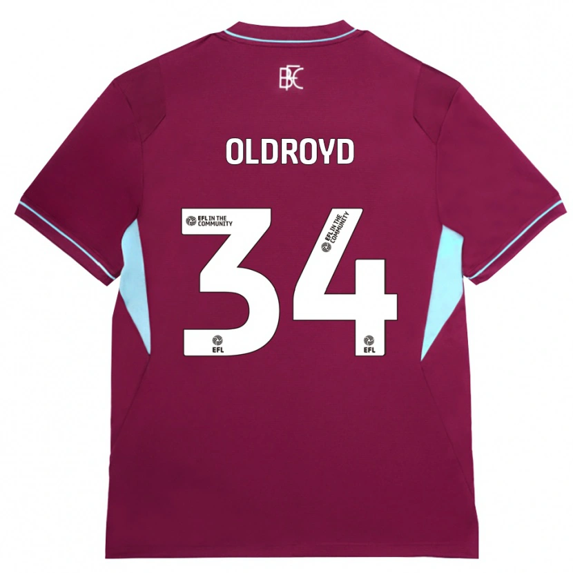 Danxen Mulher Camisola Amelia Oldroyd #34 Borgonha Verde Principal 2026/27 Camisa Brasil
