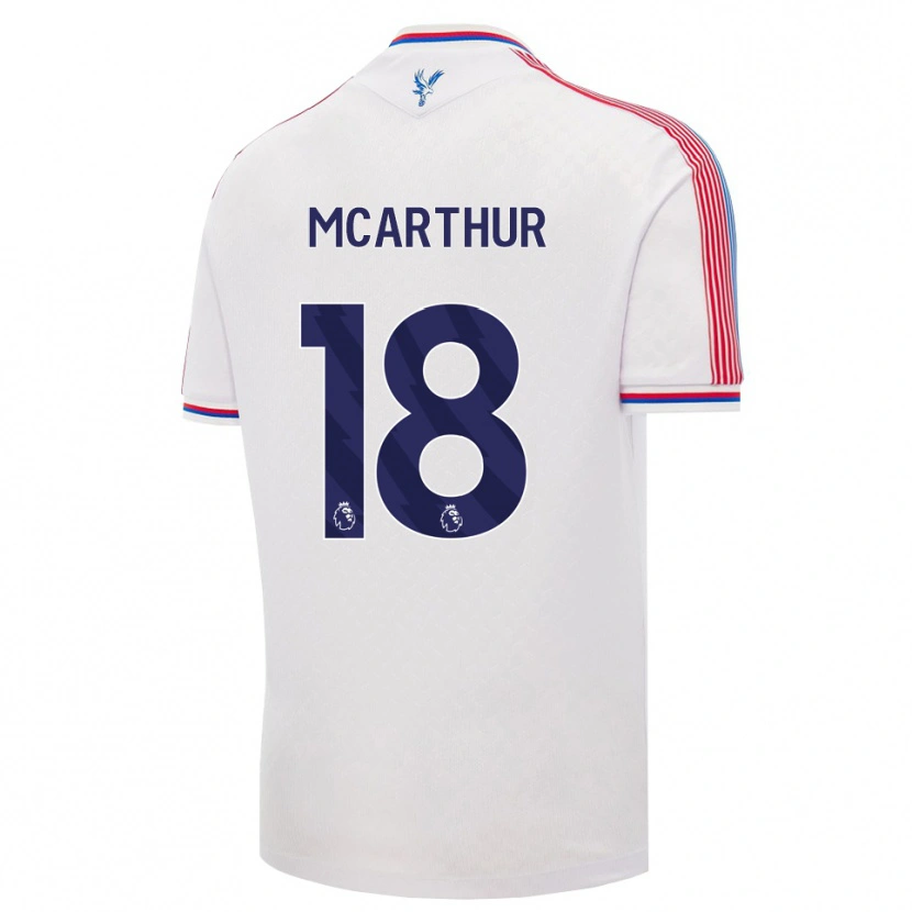 Danxen Mulher Camisola James Mcarthur #18 Branco Vermelho Azul Principal 2026/27 Camisa Brasil