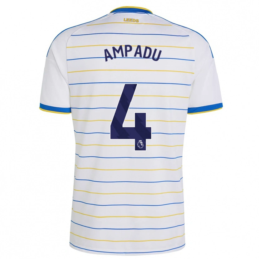 Danxen Mulher Camisola Ethan Ampadu #4 Vermelho Amarelo Azul Principal 2026/27 Camisa Brasil