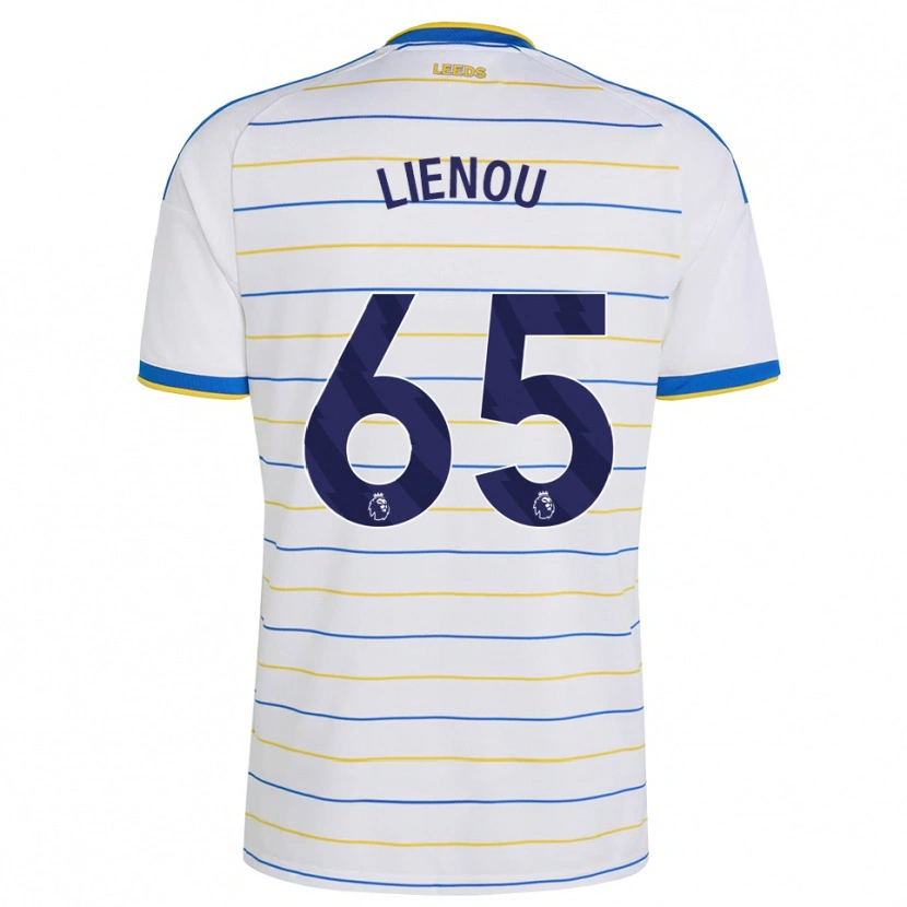 Danxen Mulher Camisola Jayden Lienou #65 Vermelho Amarelo Azul Principal 2026/27 Camisa Brasil