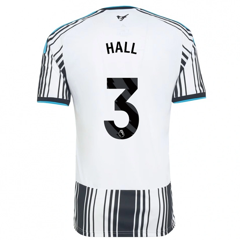 Danxen Mulher Camisola Lewis Hall #3 Skyblue Preto Branco Principal 2026/27 Camisa Brasil
