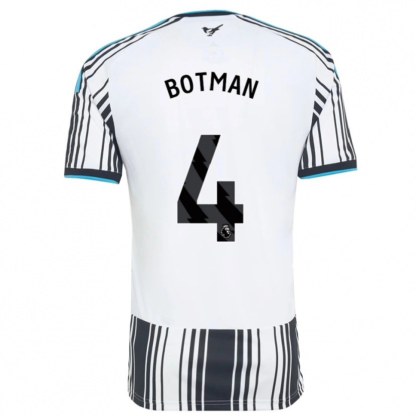 Danxen Mulher Camisola Sven Botman #4 Skyblue Preto Branco Principal 2026/27 Camisa Brasil