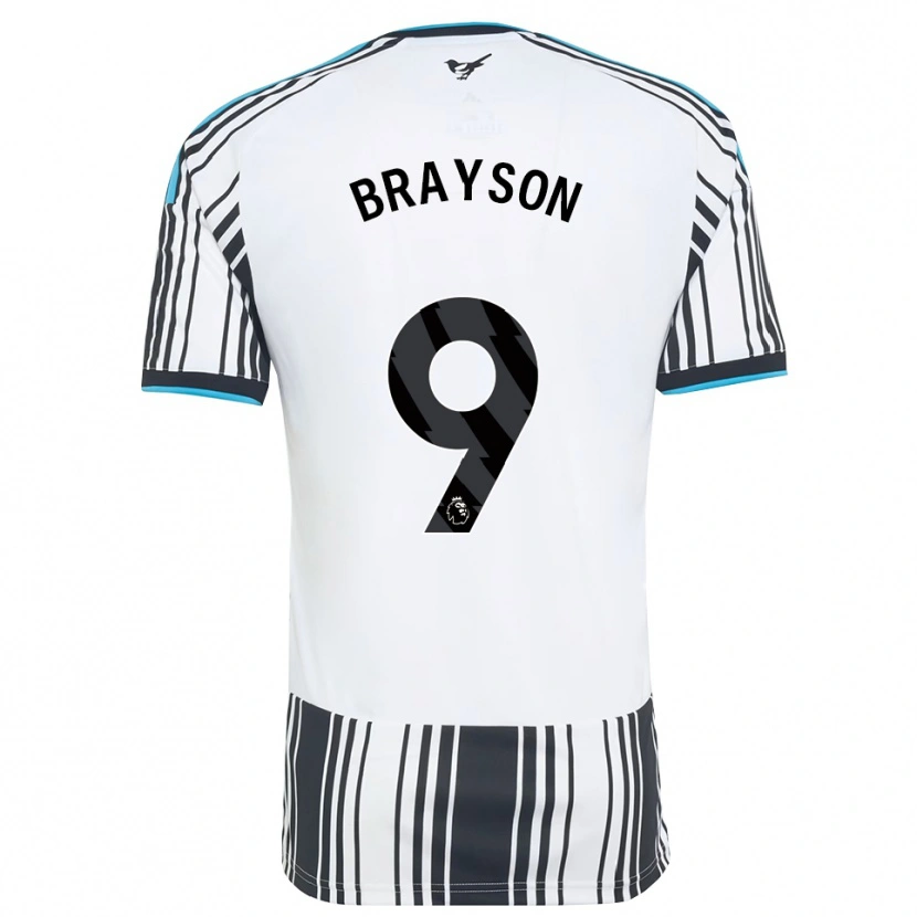 Danxen Mulher Camisola Joe Brayson #9 Skyblue Preto Branco Principal 2026/27 Camisa Brasil