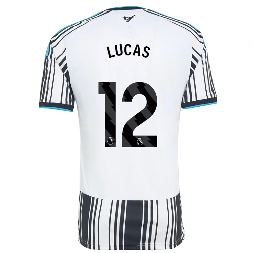 Danxen Mulher Camisola Kayden Lucas #12 Skyblue Preto Branco Principal 2026/27 Camisa Brasil