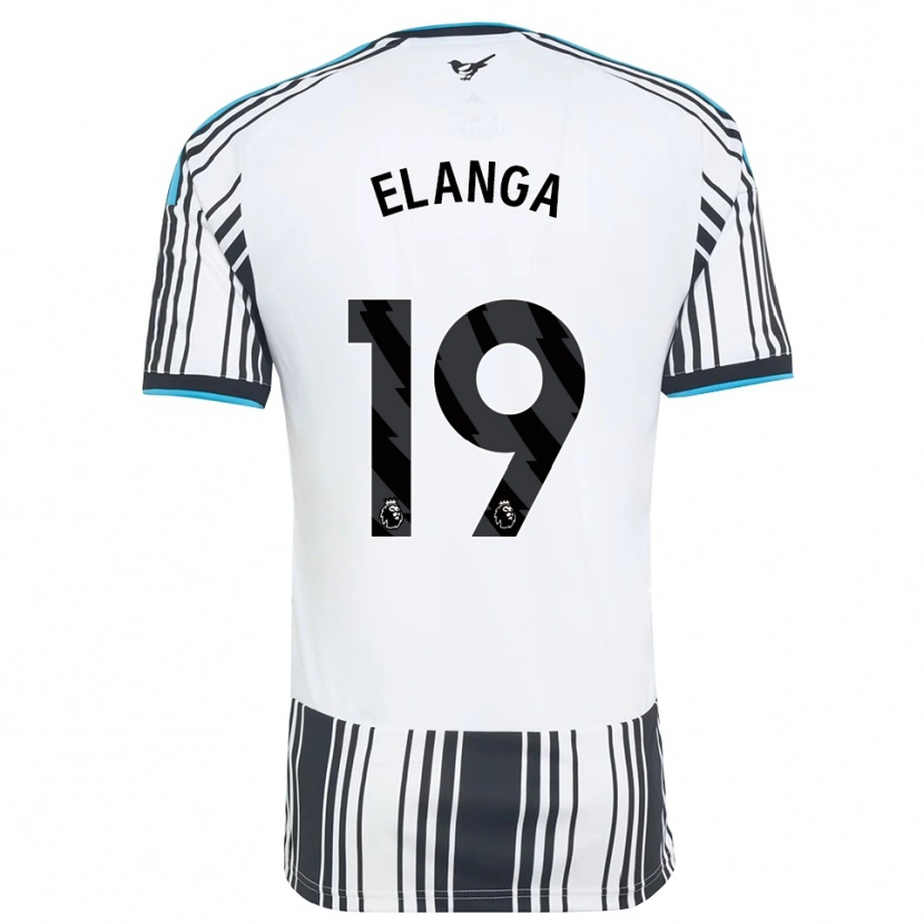 Danxen Mulher Camisola Anthony Elanga #19 Skyblue Preto Branco Principal 2026/27 Camisa Brasil
