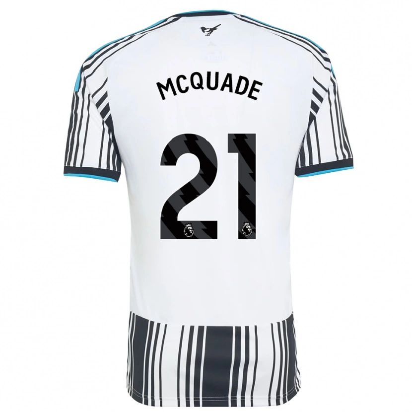 Danxen Mulher Camisola Jasmine Mcquade #21 Skyblue Preto Branco Principal 2026/27 Camisa Brasil