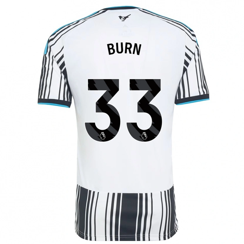 Danxen Mulher Camisola Dan Burn #33 Skyblue Preto Branco Principal 2026/27 Camisa Brasil