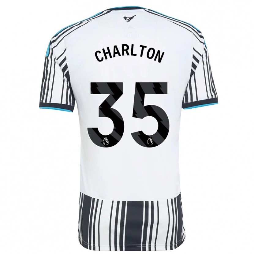 Danxen Mulher Camisola Dylan Charlton #35 Skyblue Preto Branco Principal 2026/27 Camisa Brasil